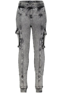 4President acid wash broek Mart black